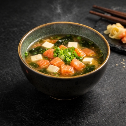 Fisch Miso Suppe