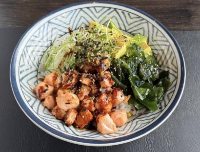 Donburi Lachs