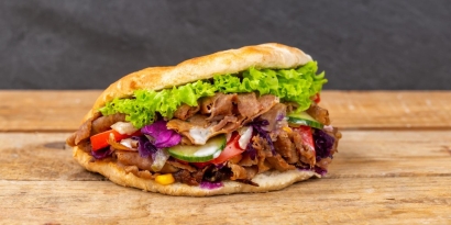 Steak Kebab Taschenbrot 160 gr