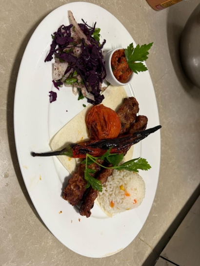 Adana Kebab (Hackfleisch Scharf)