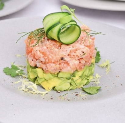 Lachs Tatar 