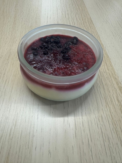 Heidelbeeren  Cheesecake Im Glass Italienische Produktion