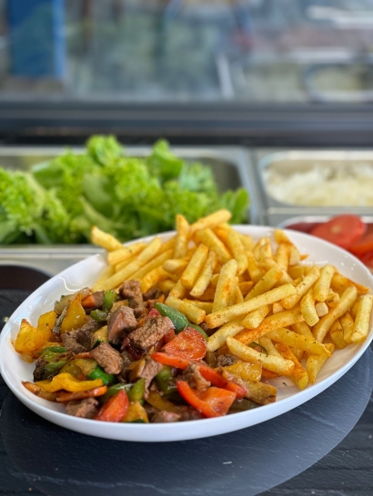 Lamm Kebab Teller