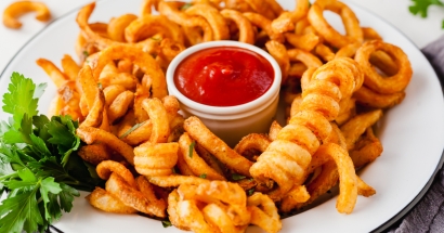 Portion Curly Fries 