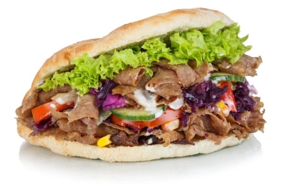 Kebab im Fladenbrot
