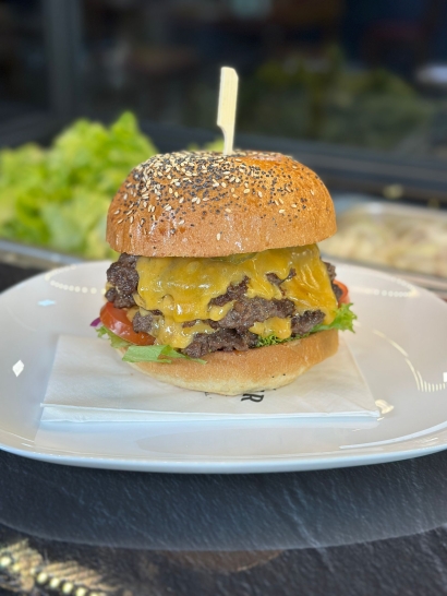Cheeseburger Rindfleish 120gr