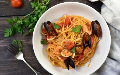 spaghetti frutti di mare